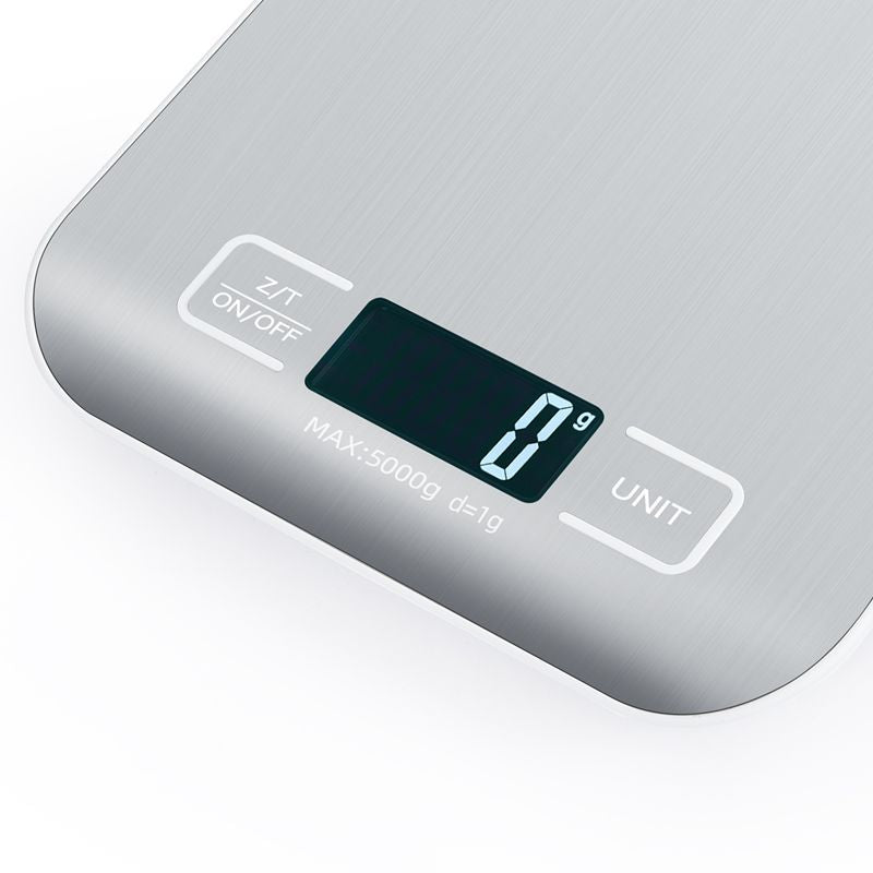 VitalHeat digital kitchen scale controls and weighing surface