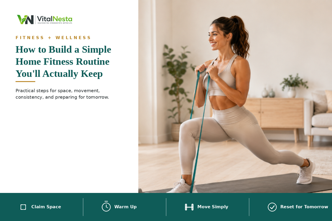 How to Build a Simple Home Fitness Routine You'll Actually Keep