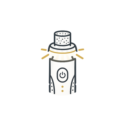 Integrated LED illumination icon