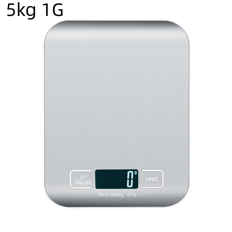 White VitalHeat Precision Digital Kitchen Scale with digital display